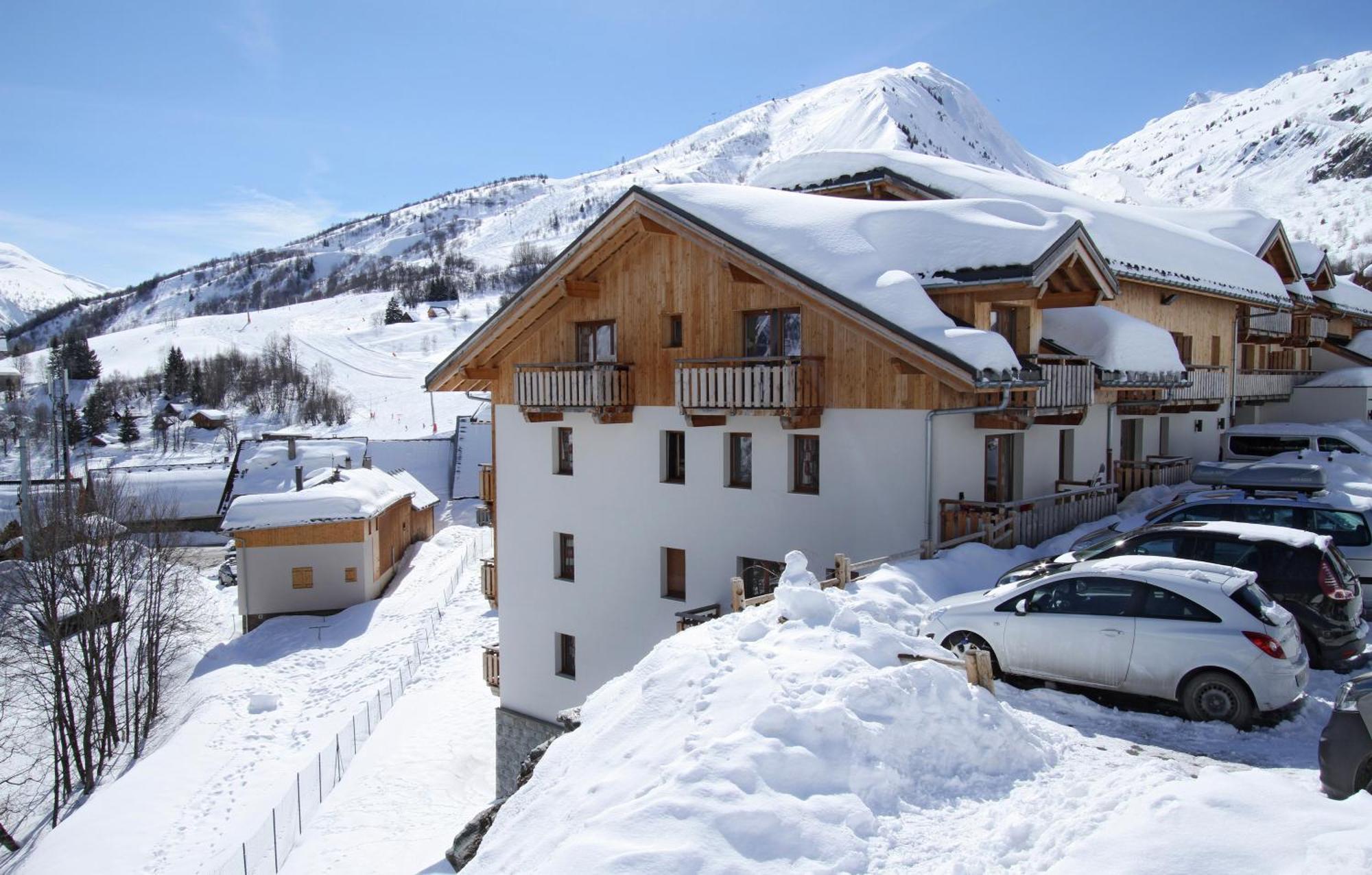 Residence Odalys Les Bergers Saint-Sorlin-dʼArves Exterior foto