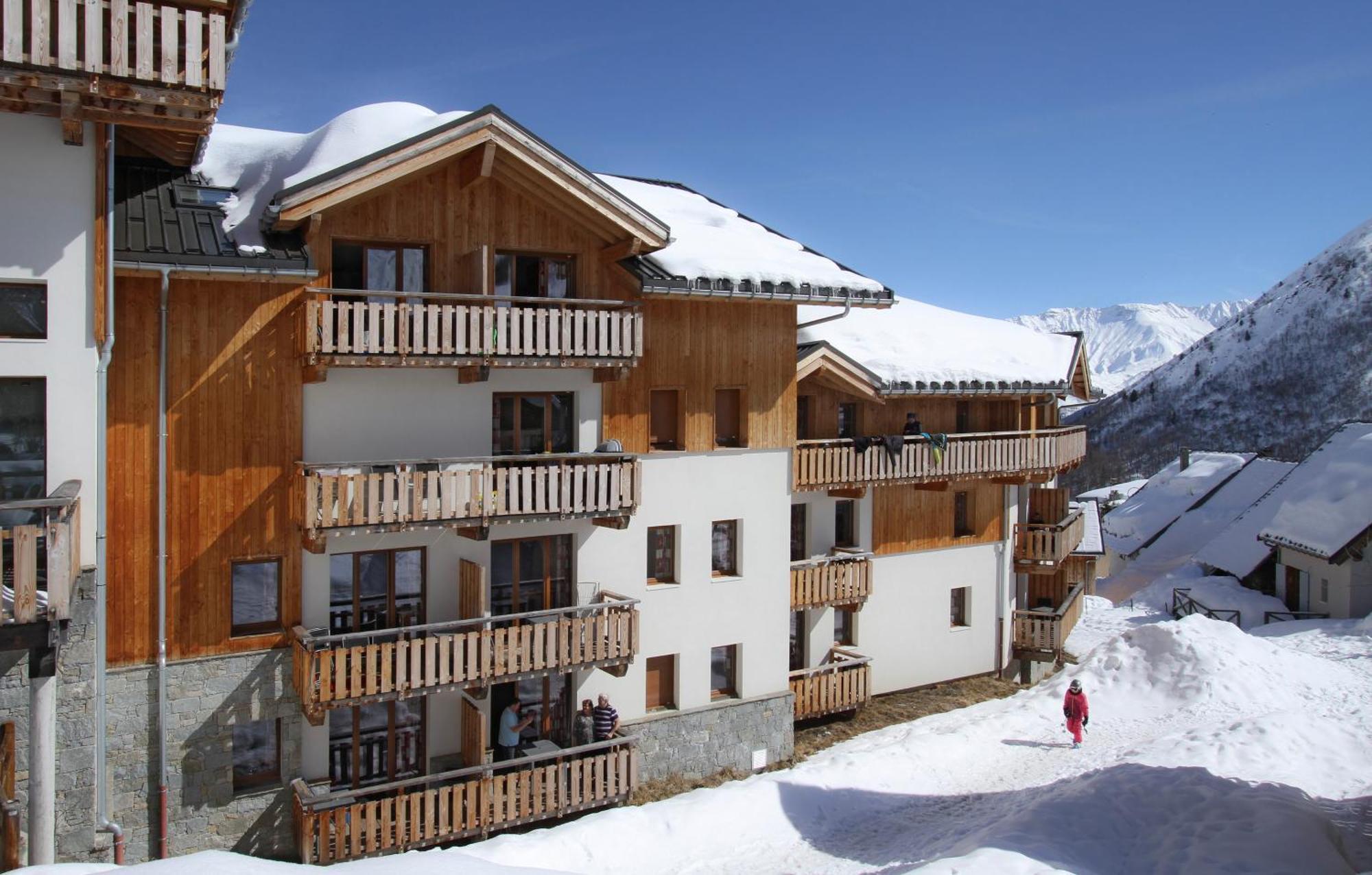 Residence Odalys Les Bergers Saint-Sorlin-dʼArves Exterior foto